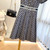 Dior 241R48 Mid Length Belted Dress Classic Jacquard Blue