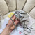Chanel AP4593 25S Mini Flap Silver Lambskin with Silver Hardware