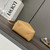 Loewe A657V25X01  Mini Puzzle Fold tote in shiny calfskin Apricot Yellow