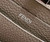 Fendi 8BN335 Mini Peekaboo ISeeU Gray Hand-woven classic double F Logo