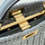 Fendi 8BN335ARBCF0E65 Peekaboo ISeeU Petite Light Blue leather and interlaced fibre bag 80169s