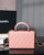 Chanel 25A AS5167 Autumn and Winter New Vanity Box Lambskin Bag Pink