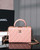 Chanel 25A AS5167 Autumn and Winter New Vanity Box Lambskin Bag Pink