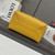 Loewe XL Puzzle Fold tote in shiny calfskin B933Q18X01 Apricot Yellow
