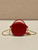 Prada 1NR023 Saffiano leather mini-pouch Red