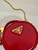 Prada 1NR023 Saffiano leather mini-pouch Red