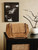 Chanel A00012 Suede Accordion Flap Shopping Bag & Gold-Tone Metal Brown