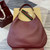 Gucci 815924 Gucci B Medium Shoulder Bag Wine red