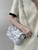 Chanel Beach Fabric Printed Pattern CF Medium Flap Bag AS5430 Gray