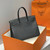 Hermes Birkin 35 Togo Leahter Bag Silver Hardware H92127