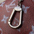 LV M27141 Louis Vuitton Key Pouch S Wine Red