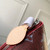 LV M27141 Louis Vuitton Key Pouch S Wine Red