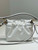 Fendi 8BS105ABVEF0K7E Mamma Baguette Small White nappa leather bag 8677S