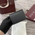 Gucci 456126  Bi-color GG Marmont small wallet Black