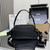 Prada Explore medium nylon shoulder bag with flap 1BD394 Black