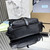 Prada Explore medium nylon shoulder bag with flap 1BD394 Black