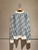Dior Women Illusion Sapphire Sesame Sole Sweater D38610