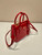 Prada 1BA906 Prada Patent leather mini-bag Red