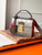 LV M90502 Louis Vuitton M90505 Spring Street Bag Silver Plum - luxibagsmall