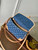 LV M13070 Louis Vuitton Diane Handbag Denim Blue