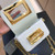 Tom Ford 25116800041 Metallic White Python Natalia Chain Shoulder Bag