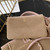 Chanel AS3257 Small Shopping Bag Raffia  Beige & Pink