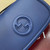 Gucci 815719 Gucci Blondie Medium top handle bag Leather Blue