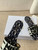 Dior KCO109EZO Dway Slide Embroidered Cotton Miss Dior Allover Motif Shoes D82998