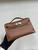 Hermes Kelly Pouchette Matte crocodile Leather clutch bag H231036