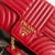 Prada 1BD108 Medium Leather Prada Diagramme Bag Red