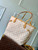 Louis Vuitton LV M27521 Neverfull MM Bag Monogram Origine Lin
