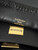 Balenciaga 7897792 Rodeo Handbag Small in Black Crocodile pattern calfskin Gold