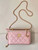 Chanel AP3651 Vanity with Chain Bag Pink Lambskin