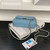 Chanel AP4593 25S Mini Flap Lambskin Blue gold