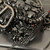 Valentino 2W0B0K53LBB_08Y SMALL VALENTINO GARAVANI LOCÒ SHOULDER BAG WITH CRYSTALS Black