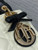 Dior M0531OUQA_M030 Small Lady Dior Bag with Strap Latte Cannage Lambskin Black Handle