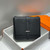 Hermes H082119CK89 Men Steve light junior messenger bag Black