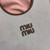 MiuMiu 5BG231 IVY Canvas and Leather Bag Beige/Brandy