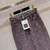 Chanel Women Vintage floral print denim straight-leg trousers Jean C58815