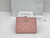 Dior S4208 Dior Caro Dahlia Wallet Macaron Pink Cannage Lambskin with Heart Motif