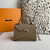 Moynat MC8L7V Elephant Gray Poudre Gabrielle BB Silver Hardware Mt1003