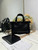 Dior M2822 Small Dior Toujours Bag Black Macrocannage Crinkled Calfskin and Merino Wool