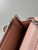 Chanel AP4241 Classic Wallet On Chain Grained Shiny Calfskin Pink