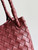 Bottega Veneta BV 796571 Large Andiamo Parachute Wine Red