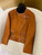 Hermes Women Cashmere and leather embroidery H33362