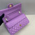 Chanel A01112 Flap Classic 11.12 Handbag Lambskin Purple