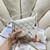 Chanel AP4484 Clutch with chain Grained Shiny Calfskin White