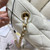 Chanel AP4484 Clutch with chain Grained Shiny Calfskin White