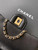 Chanel 25C AS5279 Flap bag Braided Lurex & Gold-Tone Metal Black