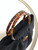 Chanel 26C AS6010 Hobo Suede Calfskin Turtoise-Shell Effect Plexi & Gold-Tone Metal Black
